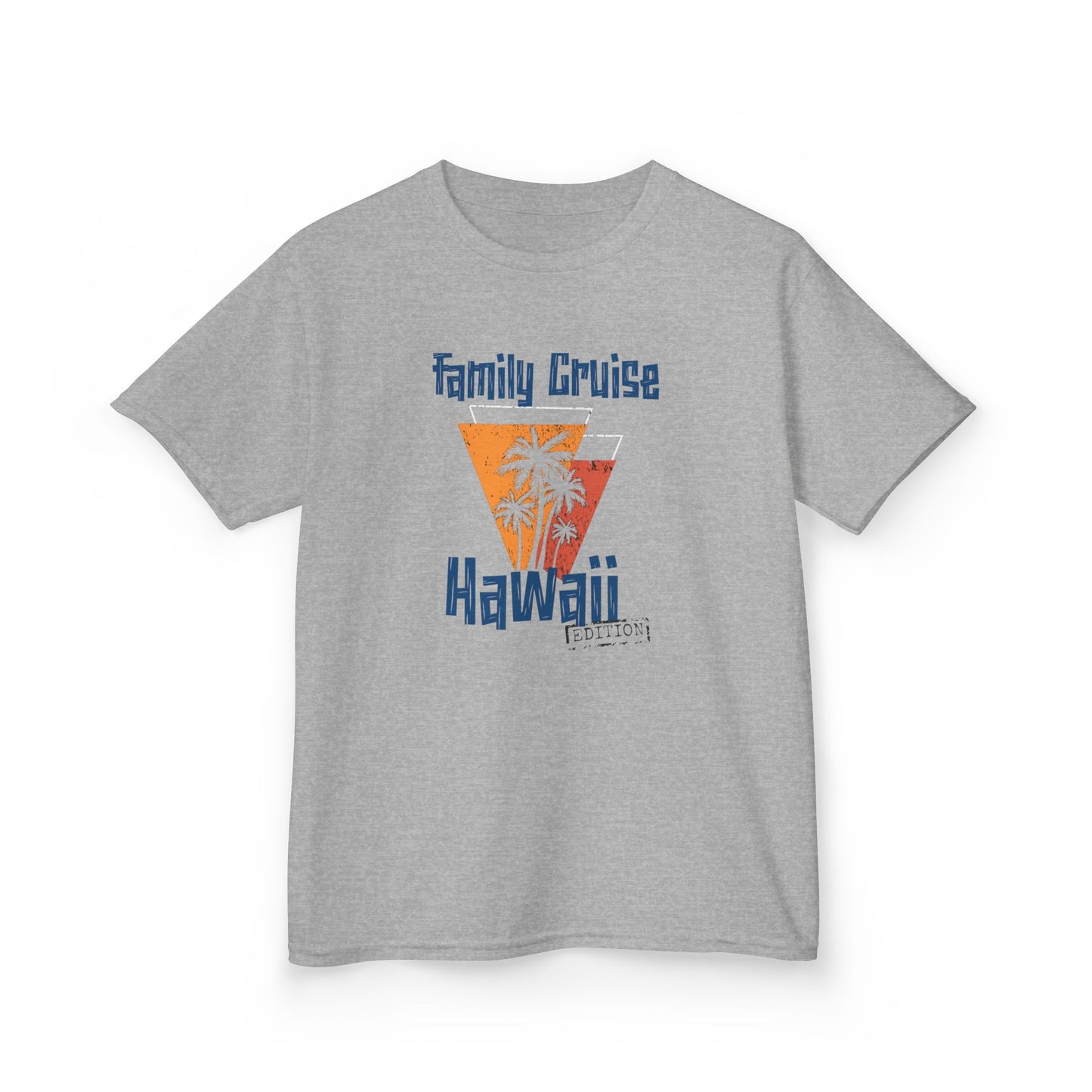 “Family Cruise Hawaii Edition" Kids T-Shirt | Tropical Hawaiian Cruise Shirt for Children