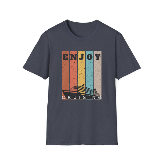 “Enjoy Cruising" T-Shirt | Classic Cruise Vacation Tee for Men & Women