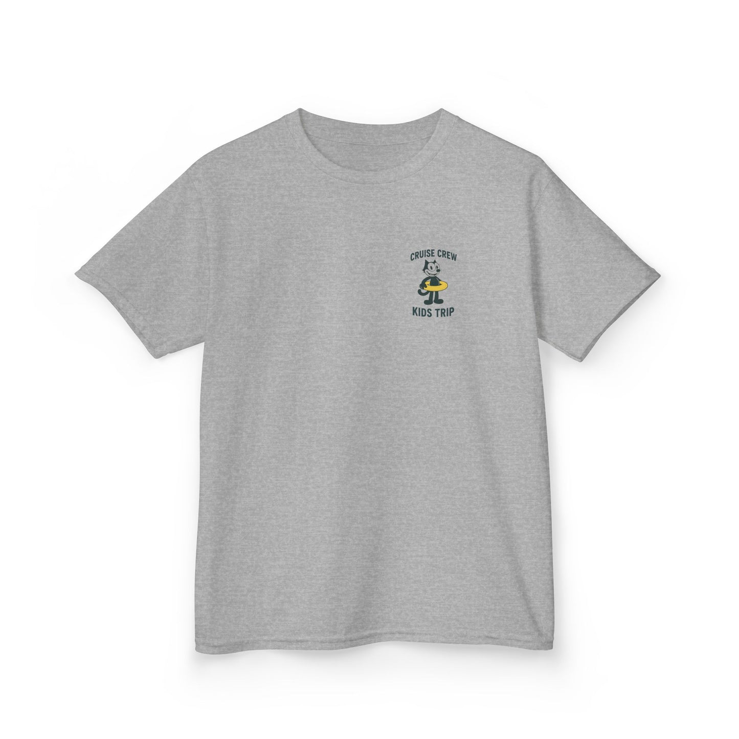 Cruise Crew – Kids Trip Ship Deck Vintage Cartoon T-Shirt (Public Domain Felix the Cat)