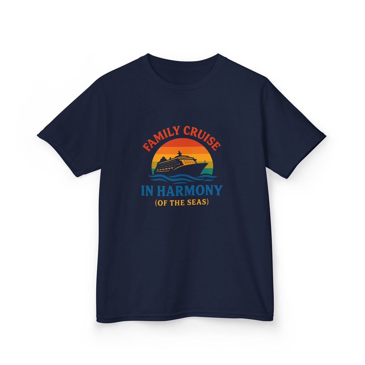 "In Harmony (of the Seas)" Cruise Kids T-Shirt | Matching Family Cruise Shirt for Children