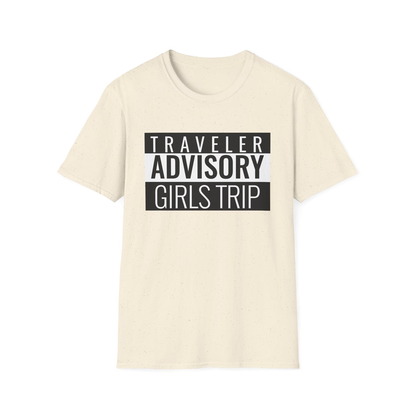 “Traveler Advisory Girls Trip" T-Shirt | Fun Cruise Shirt for Women & Squads
