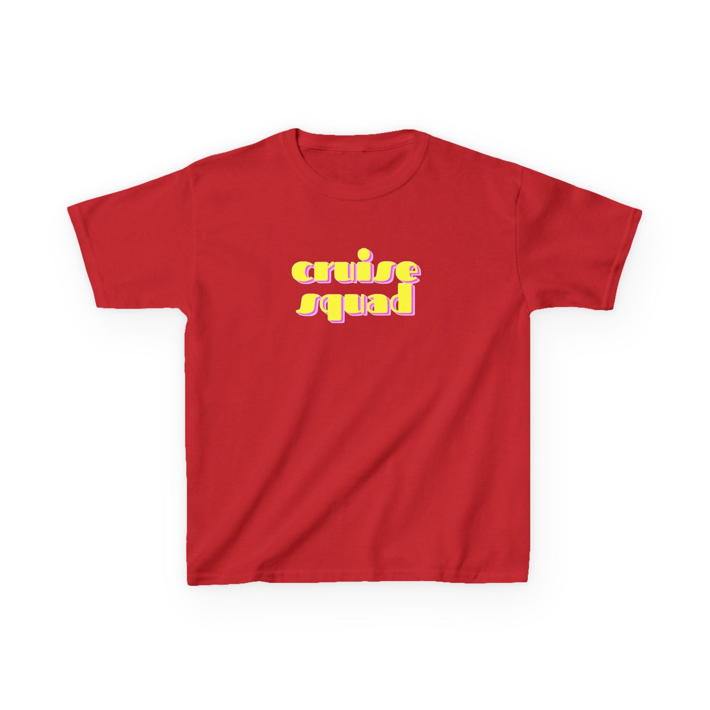“Cruise Squad" Kids T-Shirt | Matching Family Cruise Shirt for Children