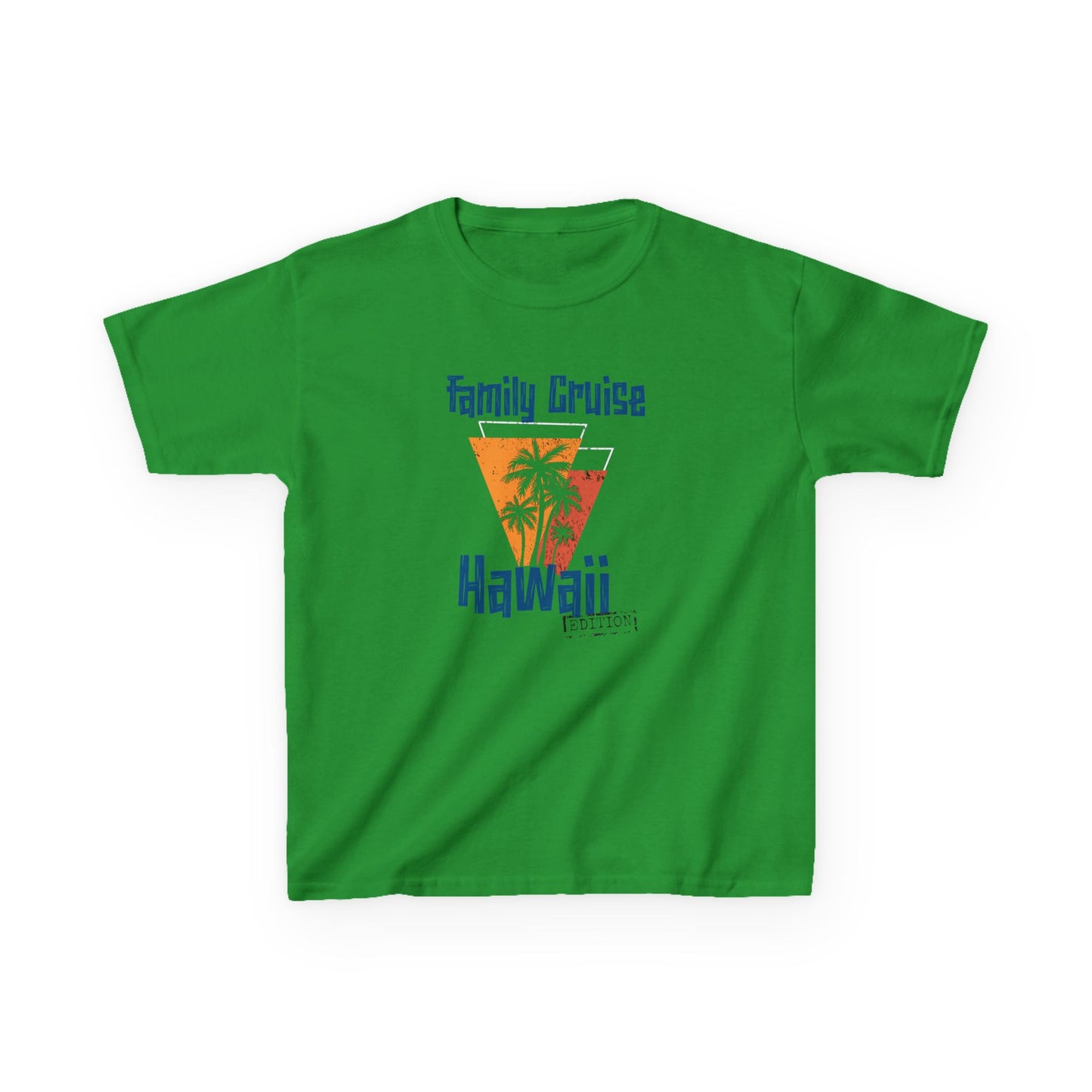 “Family Cruise Hawaii Edition" Kids T-Shirt | Tropical Hawaiian Cruise Shirt for Children