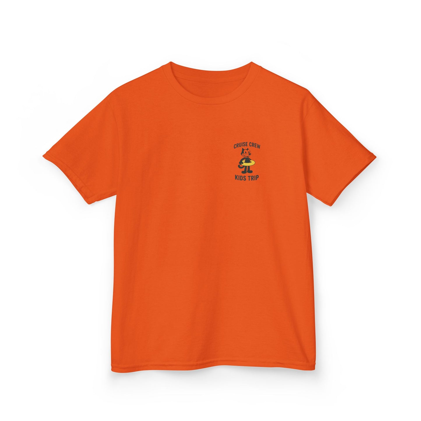 Cruise Crew – Kids Trip Ship Deck Vintage Cartoon T-Shirt (Public Domain Felix the Cat)