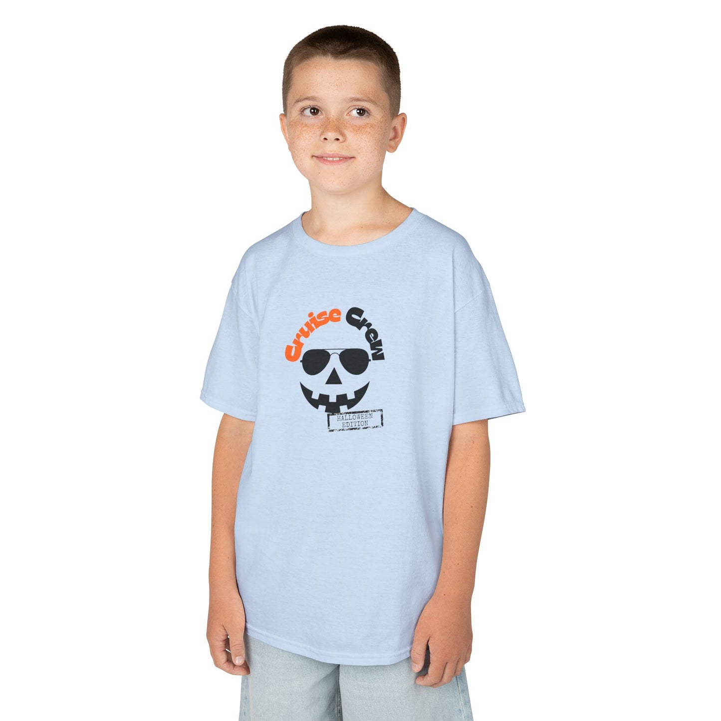 "Cruise Crew Halloween Edition" Cruise T-Shirt, Kids Unisex Softstyle Tee
