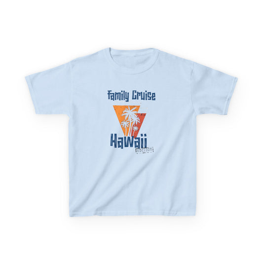 “Family Cruise Hawaii Edition" Kids T-Shirt | Tropical Hawaiian Cruise Shirt for Children