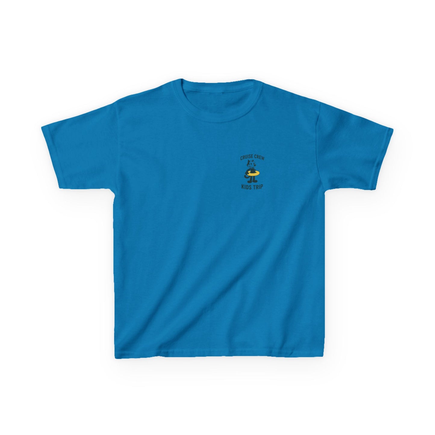 Cruise Crew – Kids Trip Beach Vintage Cartoon T-Shirt (Public Domain Felix the Cat)