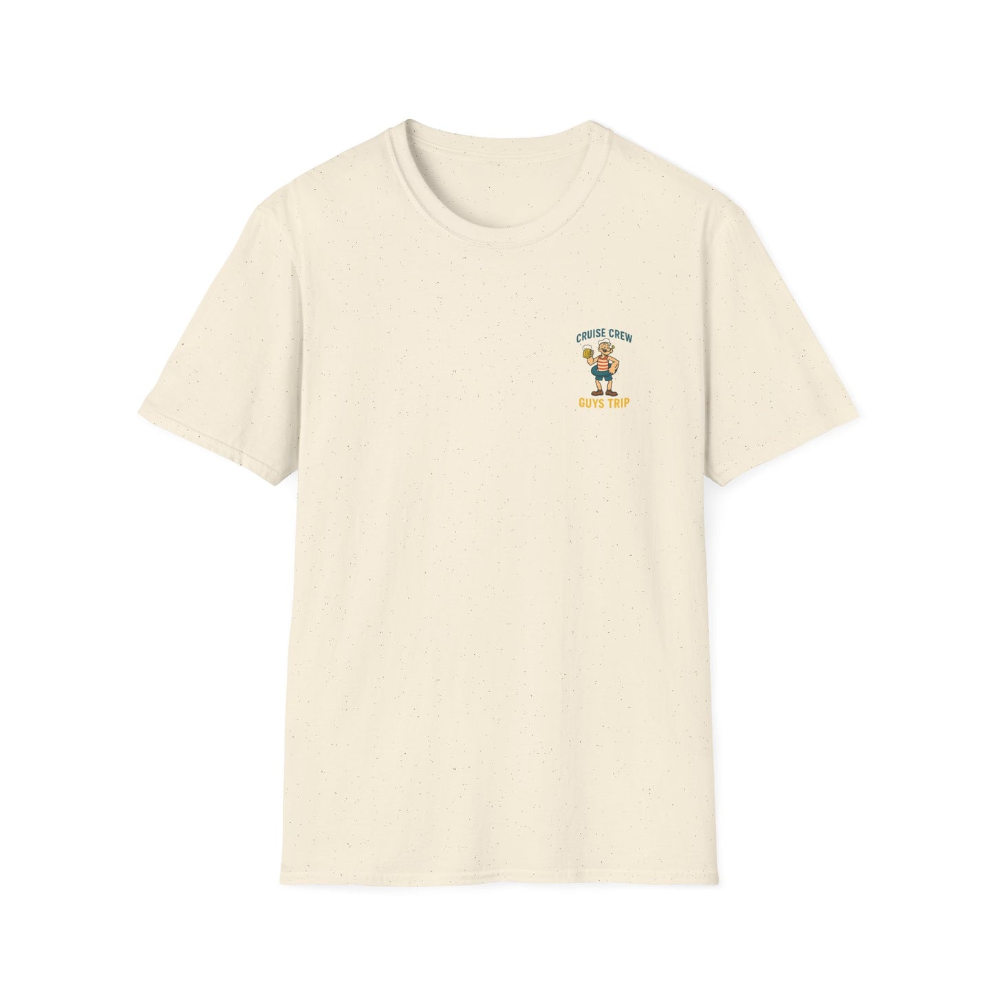 Cruise Crew – Guys Trip Ship Deck Vintage Cartoon T-Shirt (Public Domain Popeye)