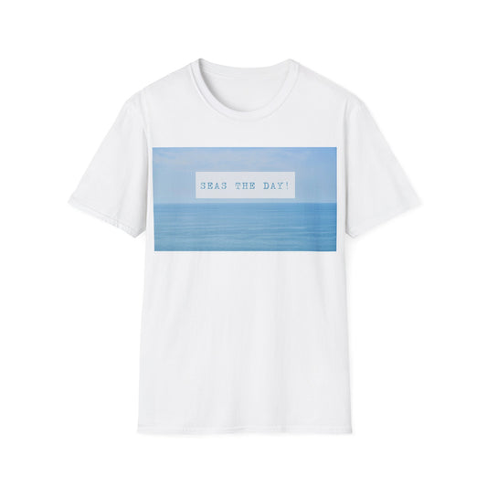 “Seas The Day" T-Shirt | Fun Cruise Vacation Tee for Groups & Families