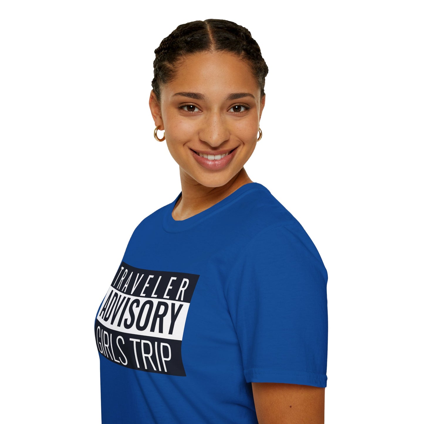 “Traveler Advisory Girls Trip" T-Shirt | Fun Cruise Shirt for Women & Squads