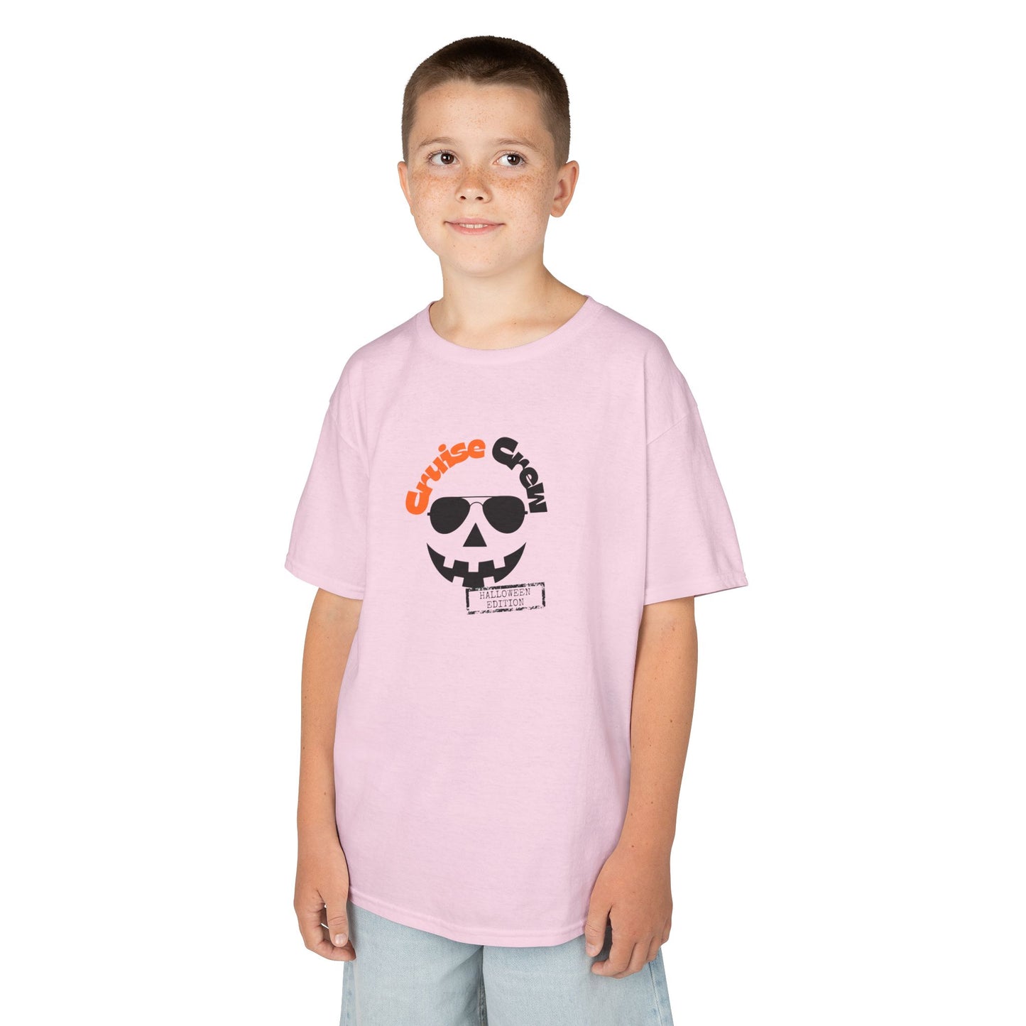 "Cruise Crew Halloween Edition" Cruise T-Shirt, Kids Unisex Softstyle Tee