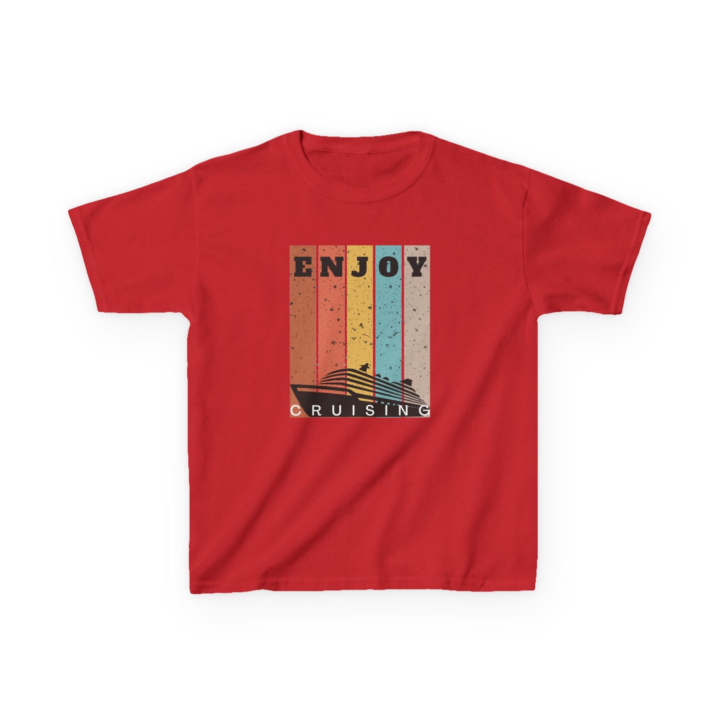 “Enjoy Cruising" Kids T-Shirt | Matching Family Cruise Shirt for Children