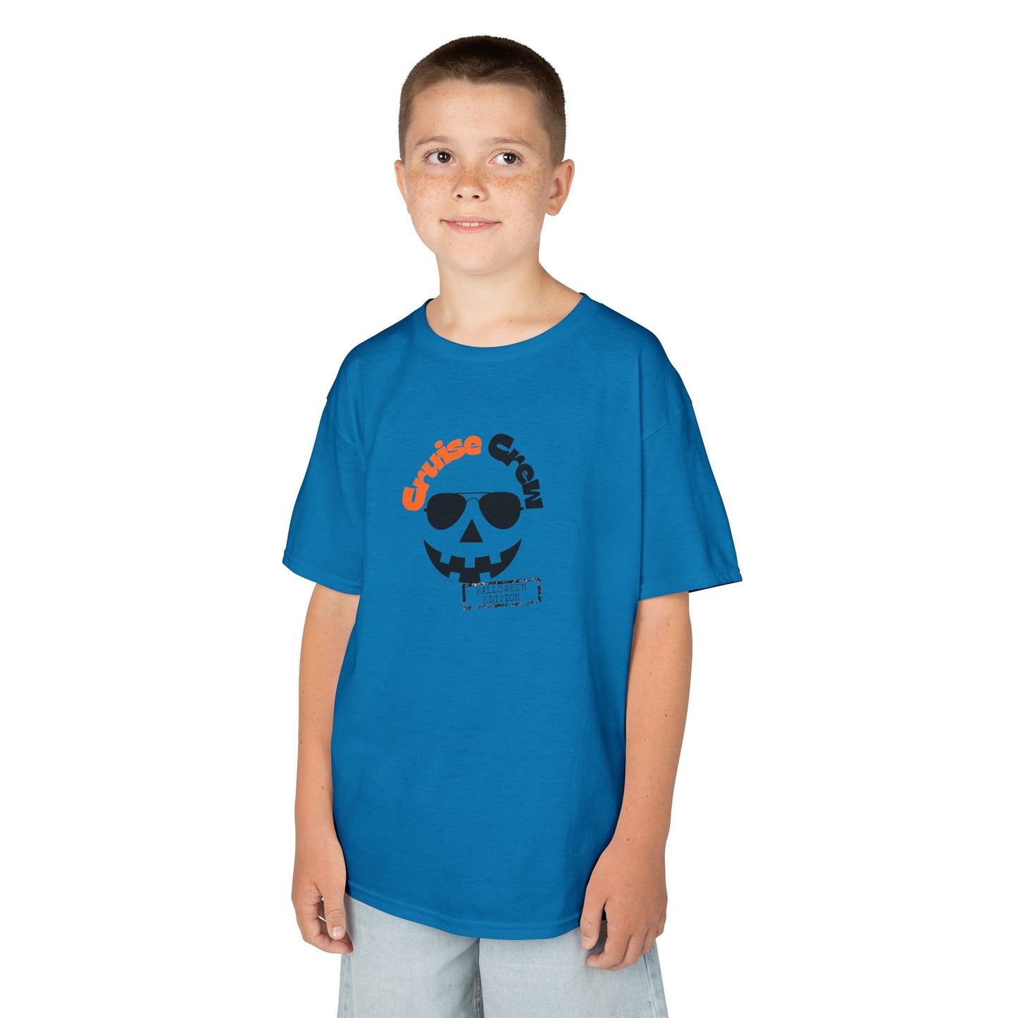 "Cruise Crew Halloween Edition" Cruise T-Shirt, Kids Unisex Softstyle Tee