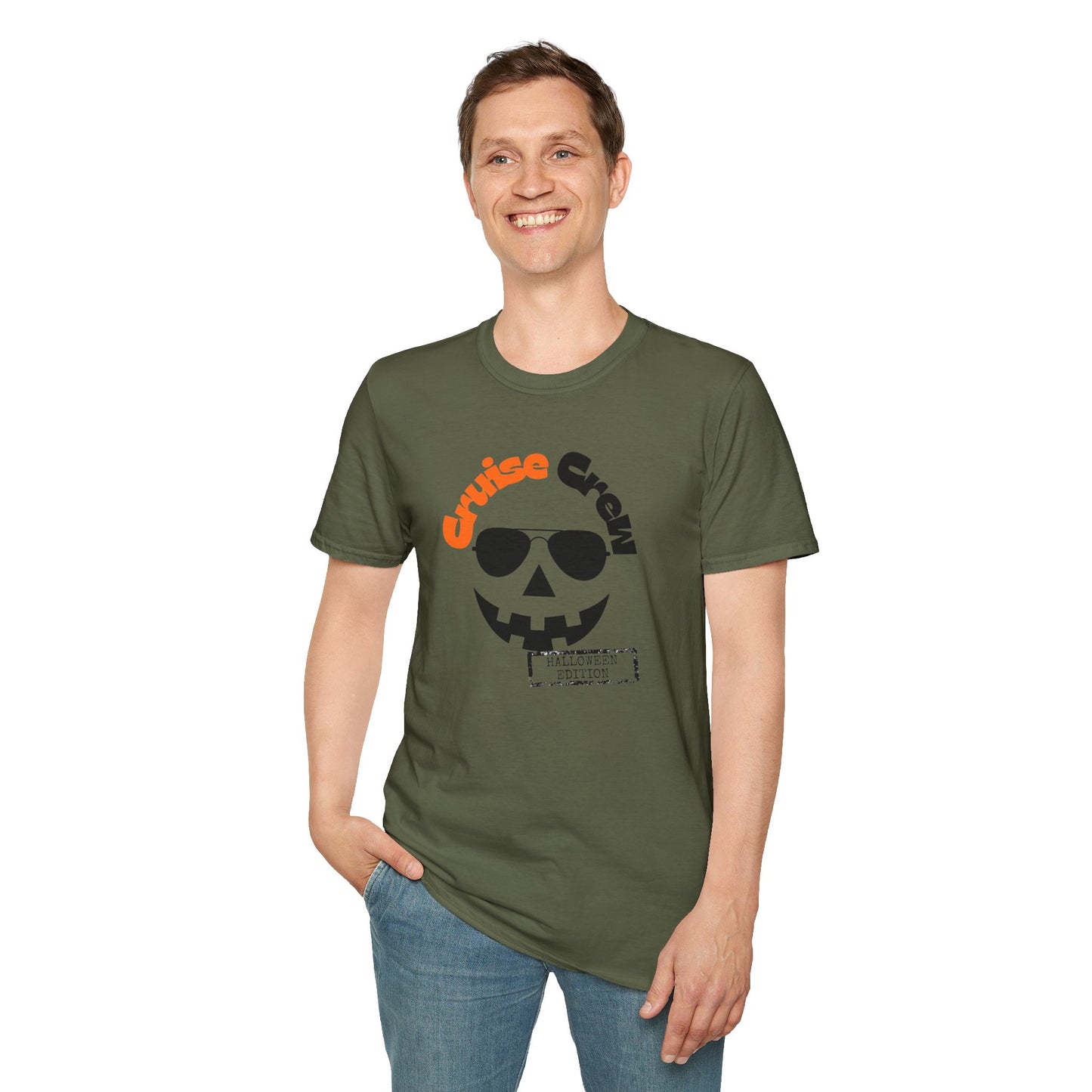 "Cruise Crew Halloween Edition" Cruise T-Shirt, Unisex Softstyle Tee