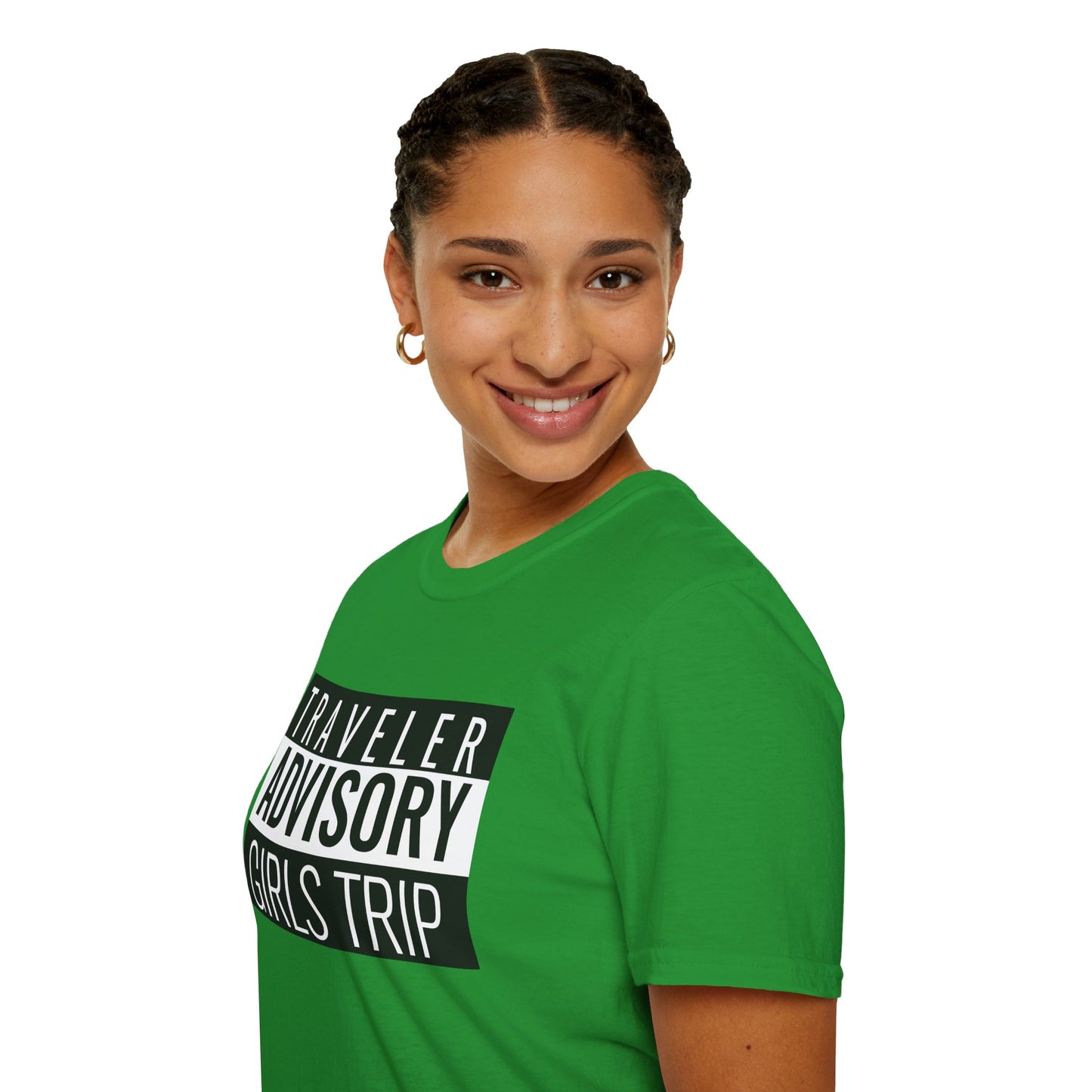 “Traveler Advisory Girls Trip" T-Shirt | Fun Cruise Shirt for Women & Squads