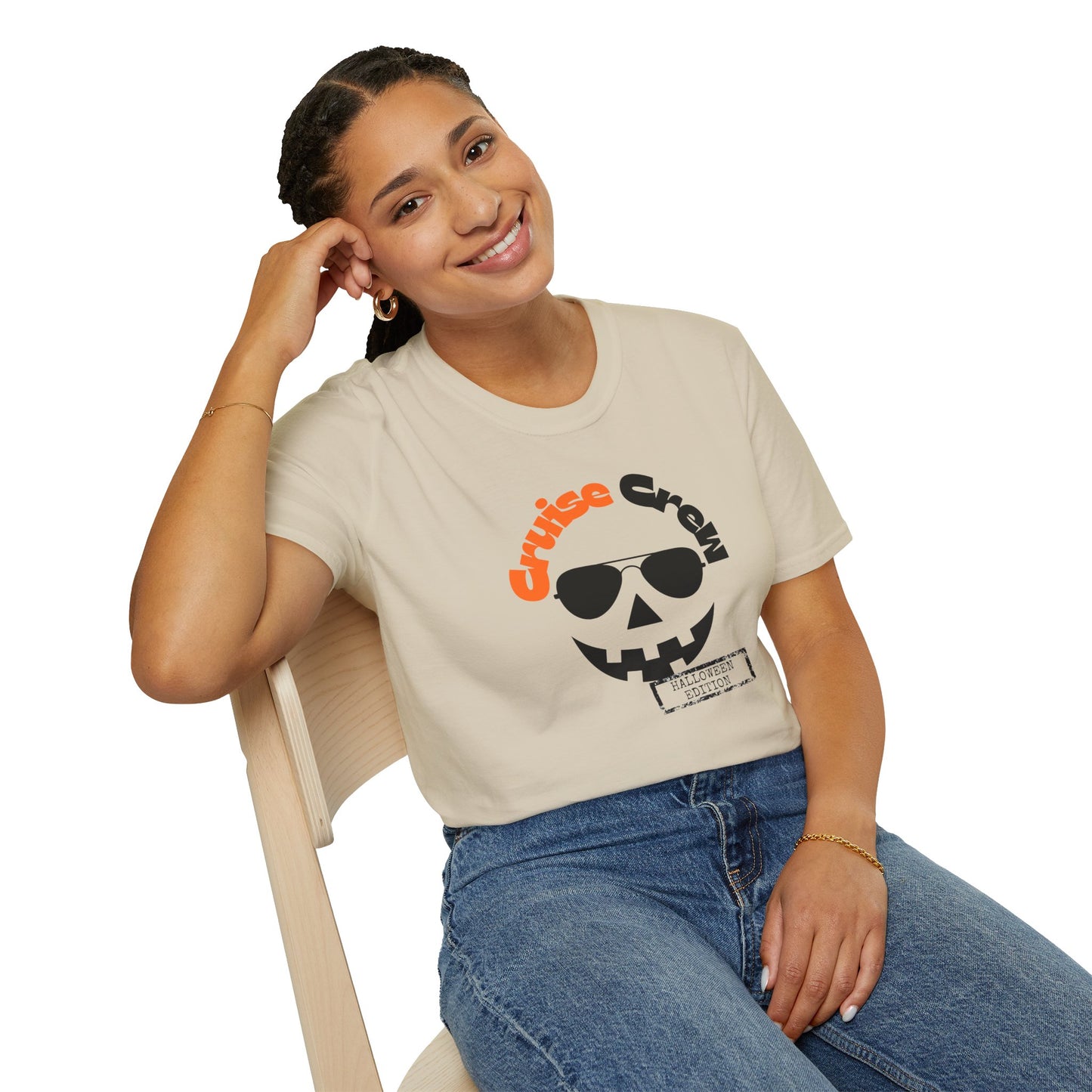 "Cruise Crew Halloween Edition" Cruise T-Shirt, Unisex Softstyle Tee