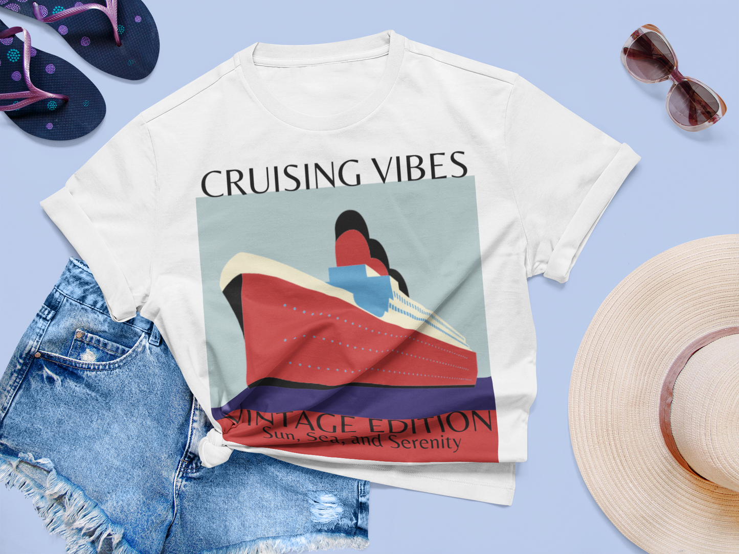 "Cruising Vibes" Softstyle T-Shirt