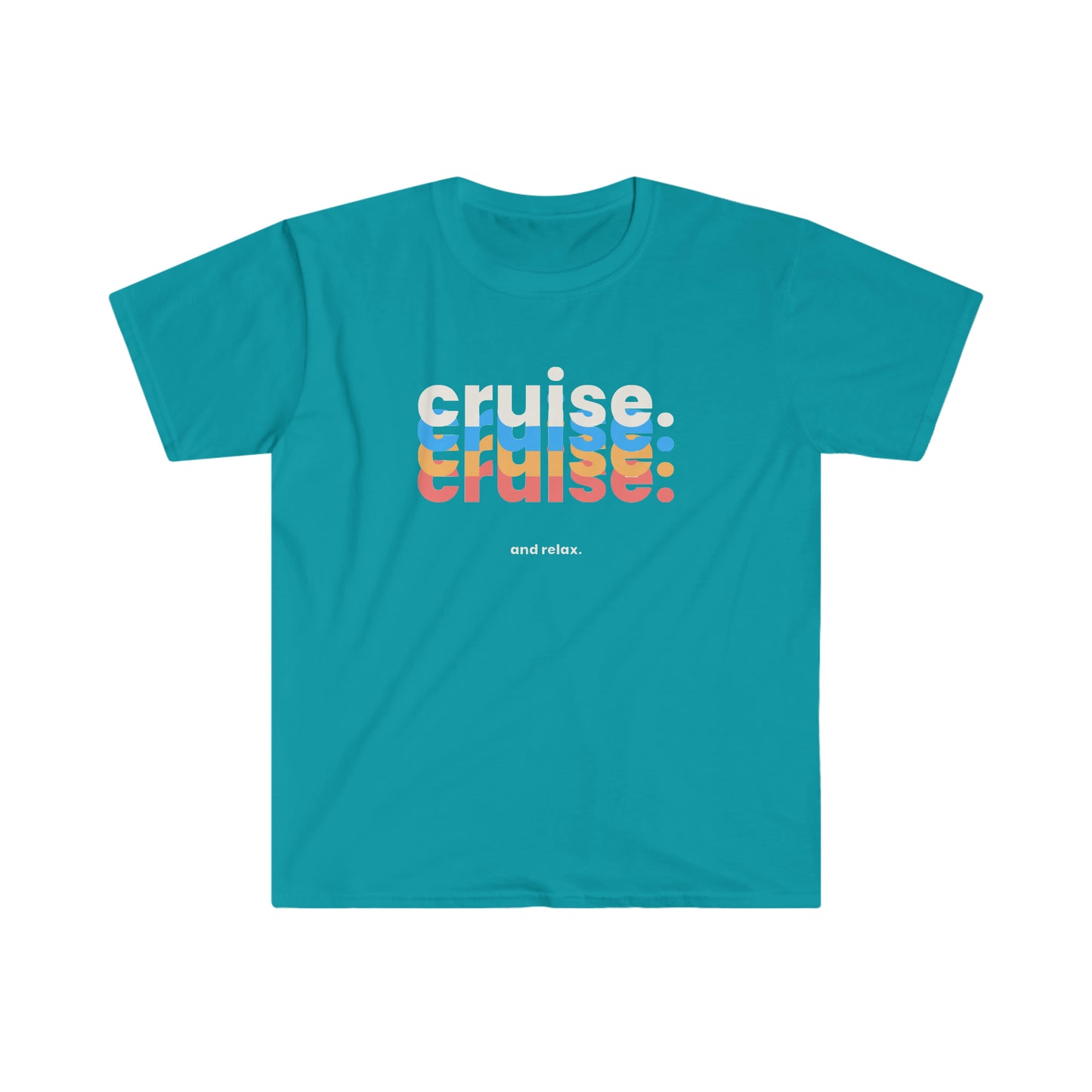 "Cruise and Relax" Softstyle T-Shirt