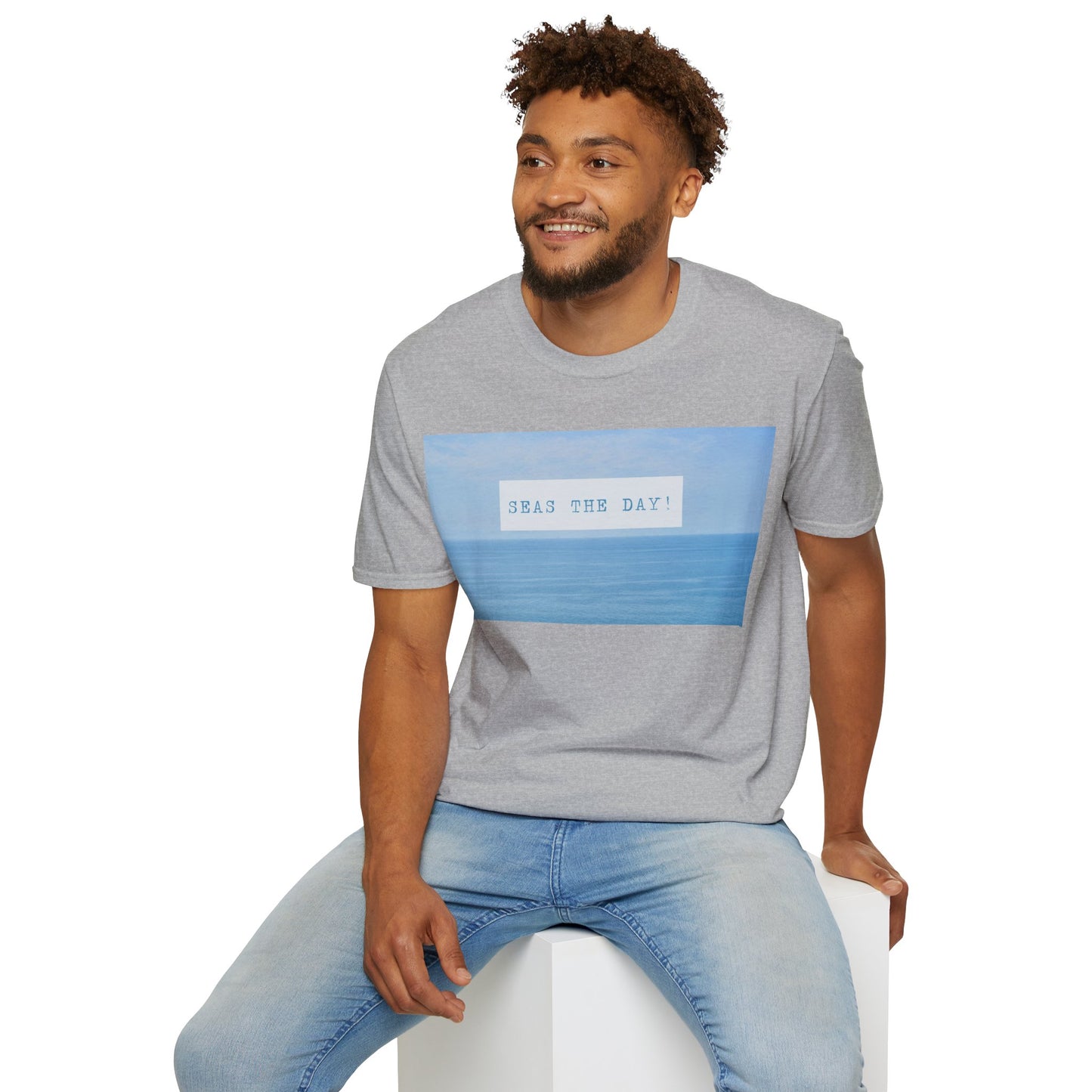“Seas The Day" T-Shirt | Fun Cruise Vacation Tee for Groups & Families