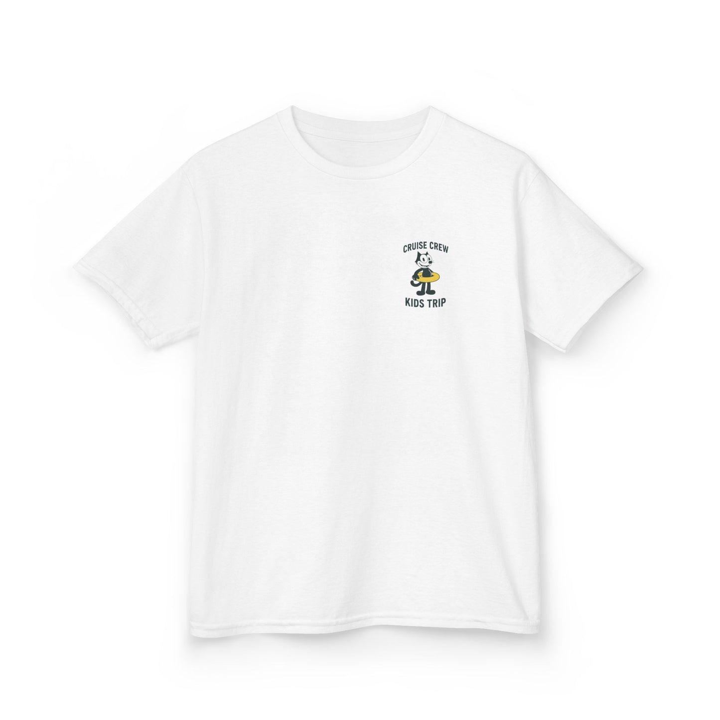 Cruise Crew – Kids Trip Beach Vintage Cartoon T-Shirt (Public Domain Felix the Cat)