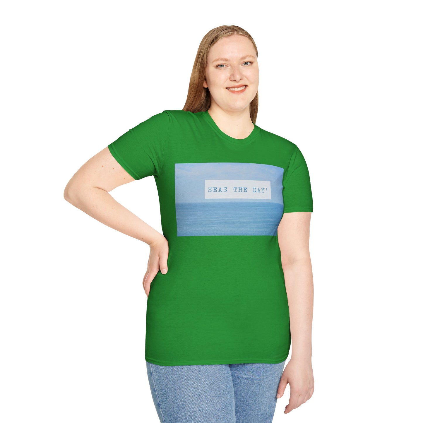 “Seas The Day" T-Shirt | Fun Cruise Vacation Tee for Groups & Families