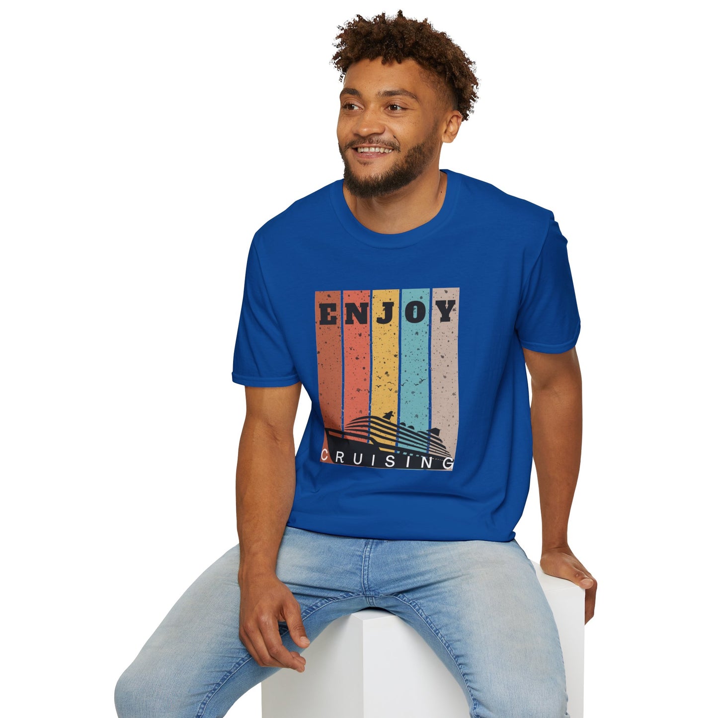 “Enjoy Cruising" T-Shirt | Classic Cruise Vacation Tee for Men & Women