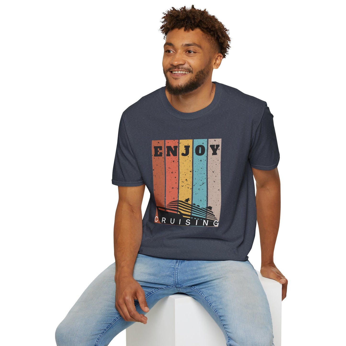 “Enjoy Cruising" T-Shirt | Classic Cruise Vacation Tee for Men & Women