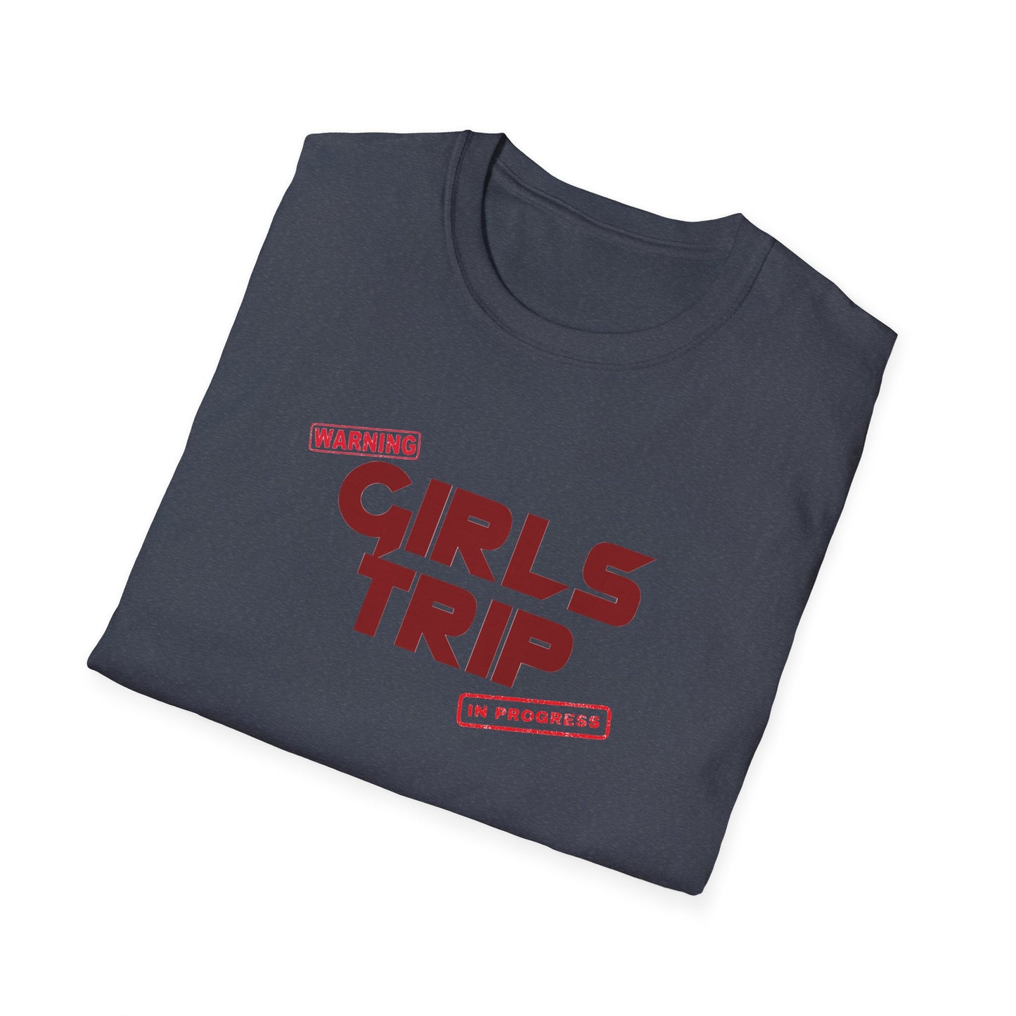 “Warning: Girls Trip in Progress" T-Shirt | Fun Cruise Shirt for Women & Squads