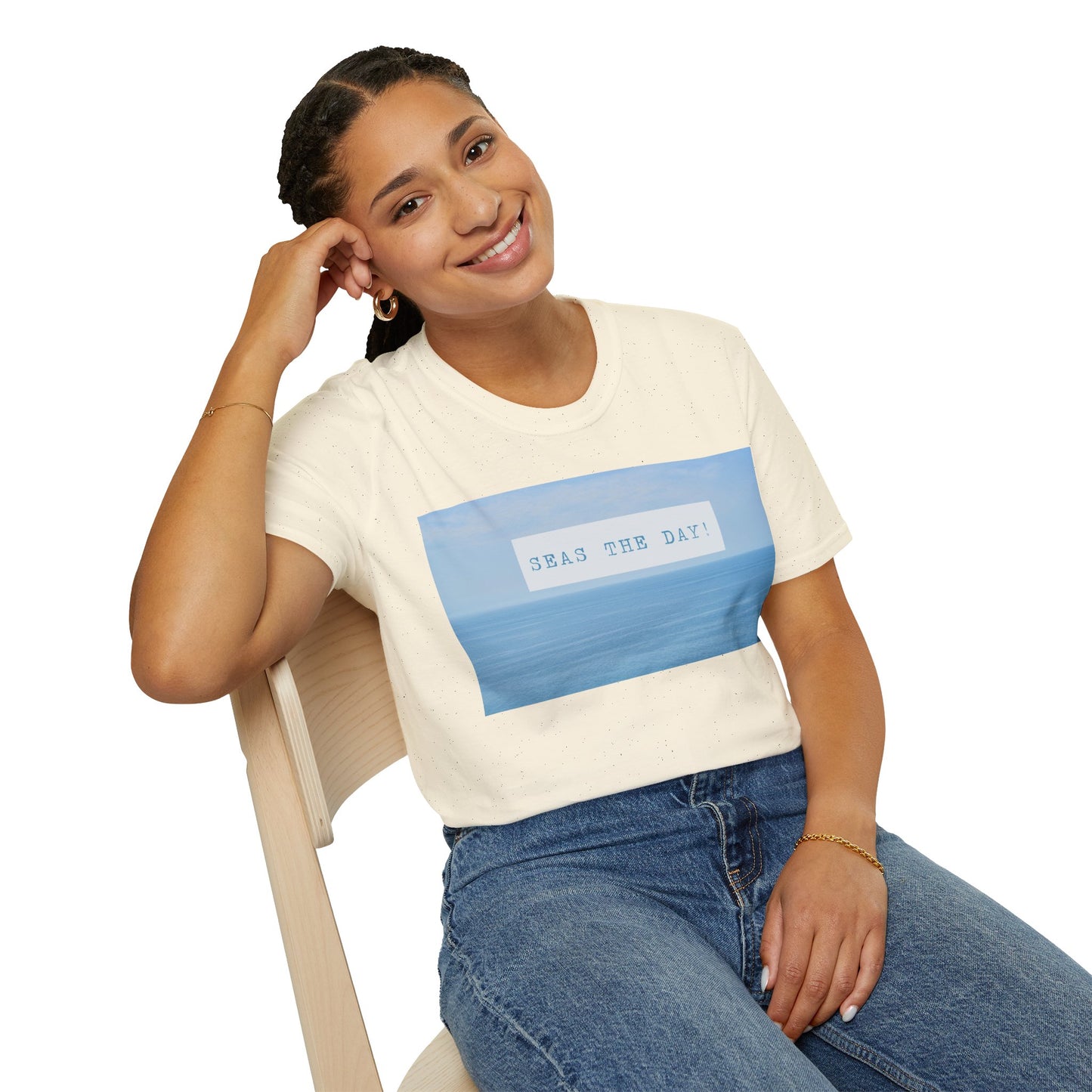 “Seas The Day" T-Shirt | Fun Cruise Vacation Tee for Groups & Families