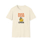 Duck Hunting Season Open – Retro Rubber Duck Captain Adults Unisex Cruise T-Shirt