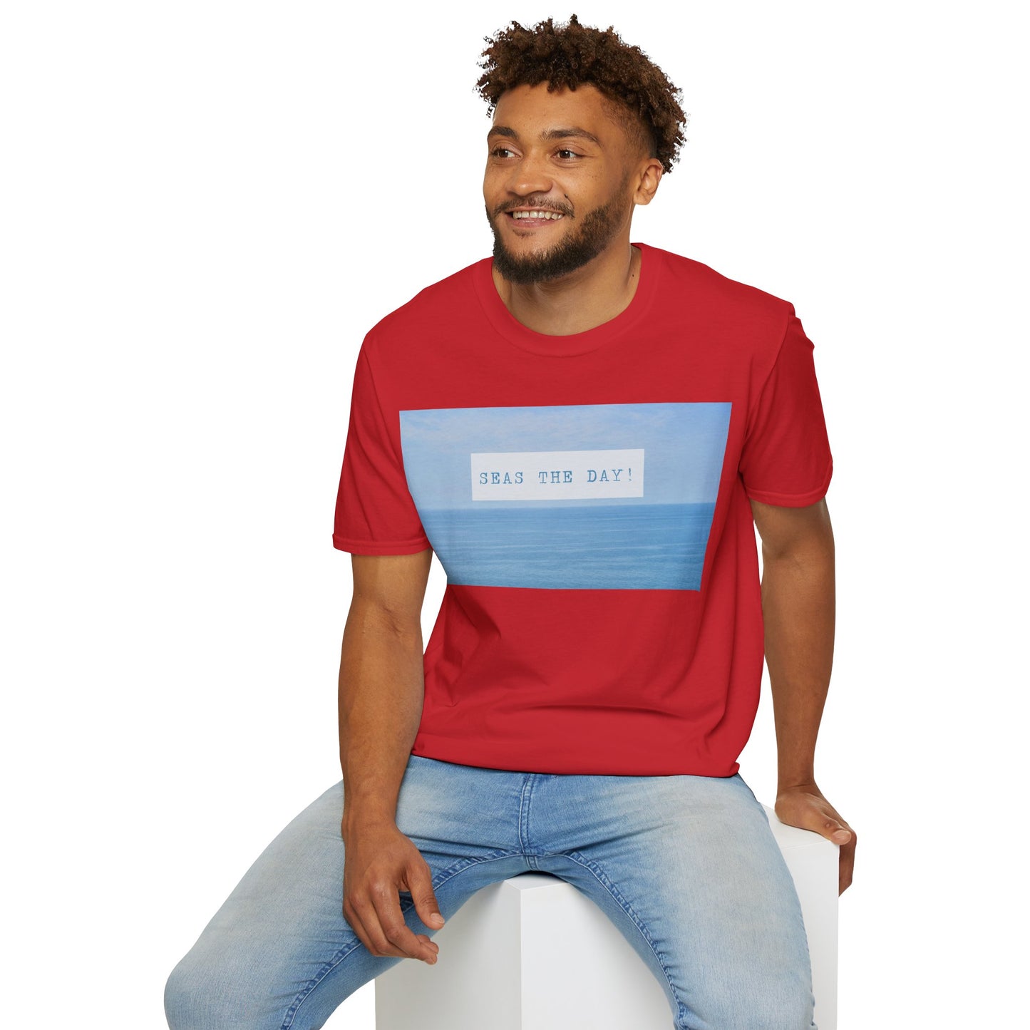 “Seas The Day" T-Shirt | Fun Cruise Vacation Tee for Groups & Families