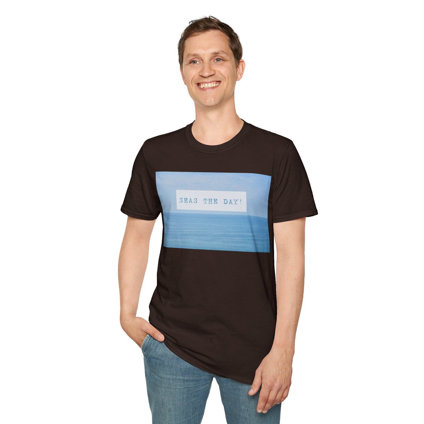“Seas The Day" T-Shirt | Fun Cruise Vacation Tee for Groups & Families