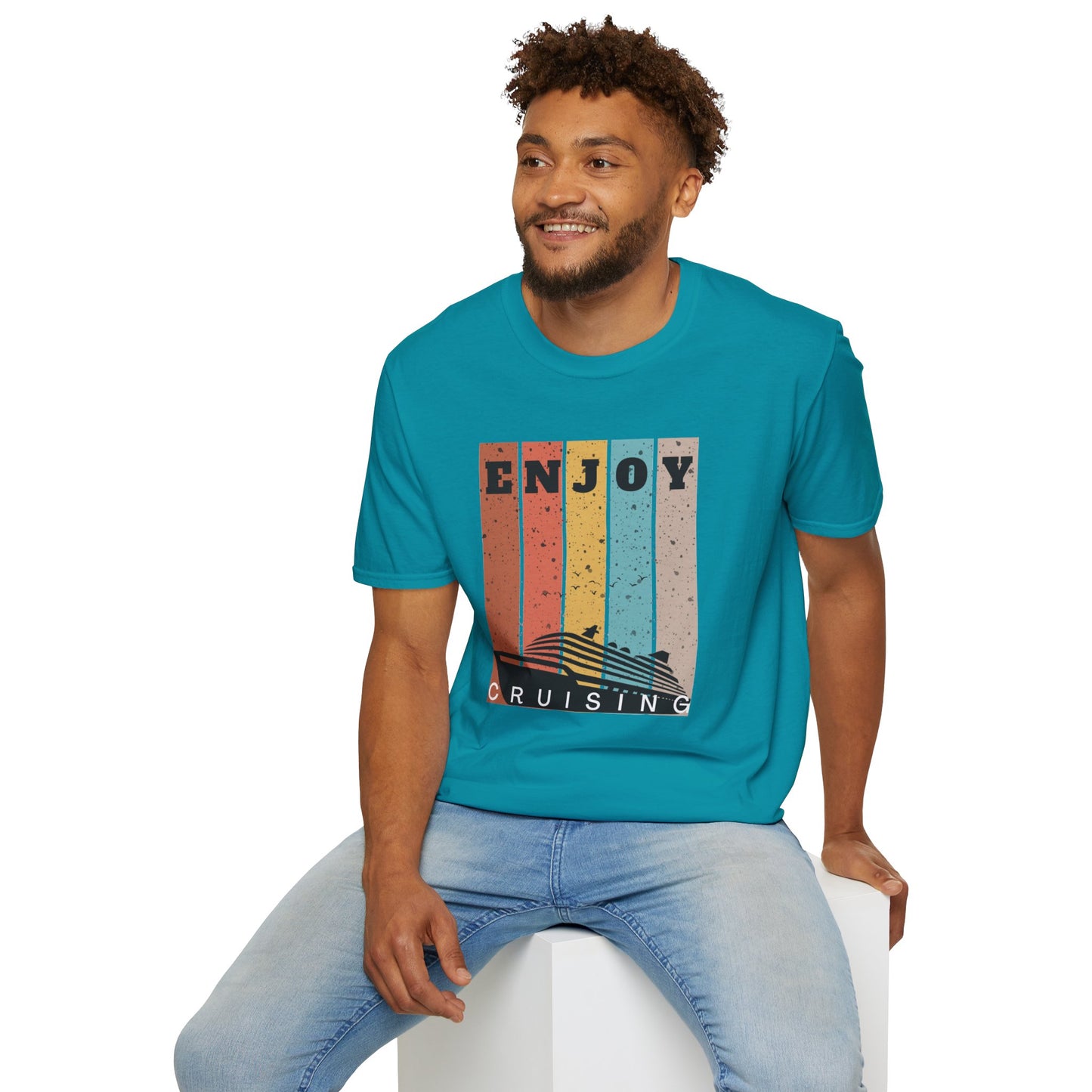 “Enjoy Cruising" T-Shirt | Classic Cruise Vacation Tee for Men & Women