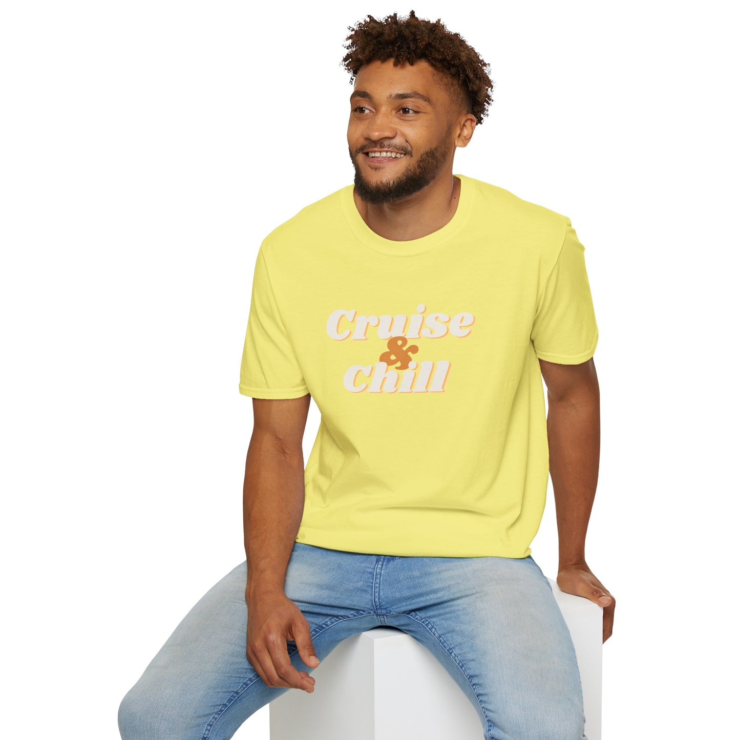 “Cruise and Chill" T-Shirt | Relaxing Cruise Vacation Tee for Men & Women”