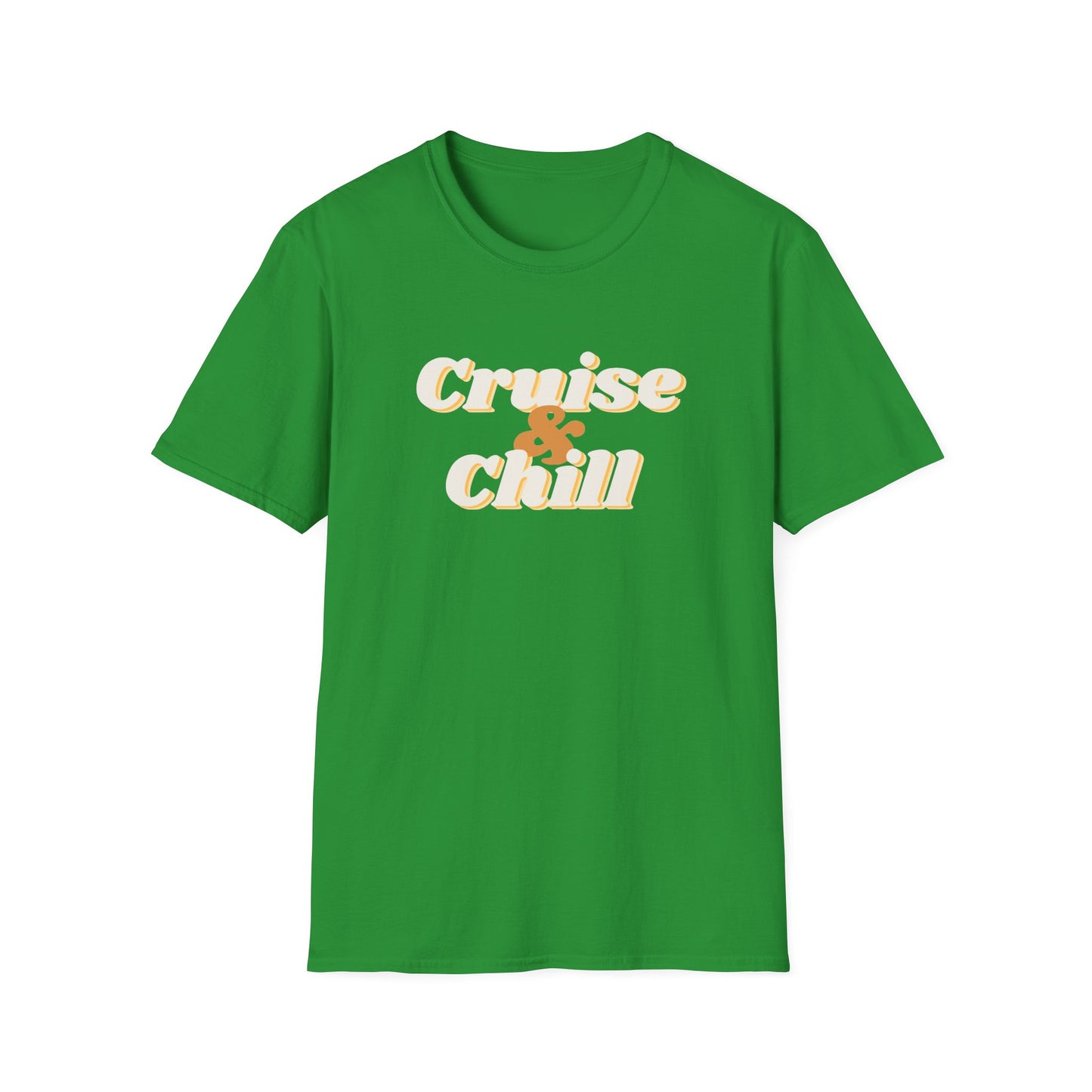 “Cruise and Chill" T-Shirt | Relaxing Cruise Vacation Tee for Men & Women”