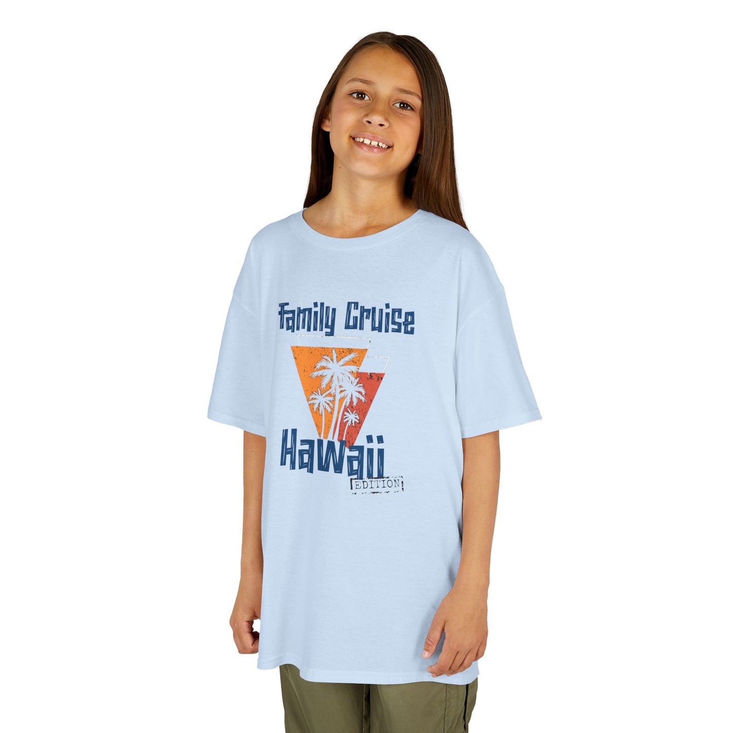 “Family Cruise Hawaii Edition" Kids T-Shirt | Tropical Hawaiian Cruise Shirt for Children