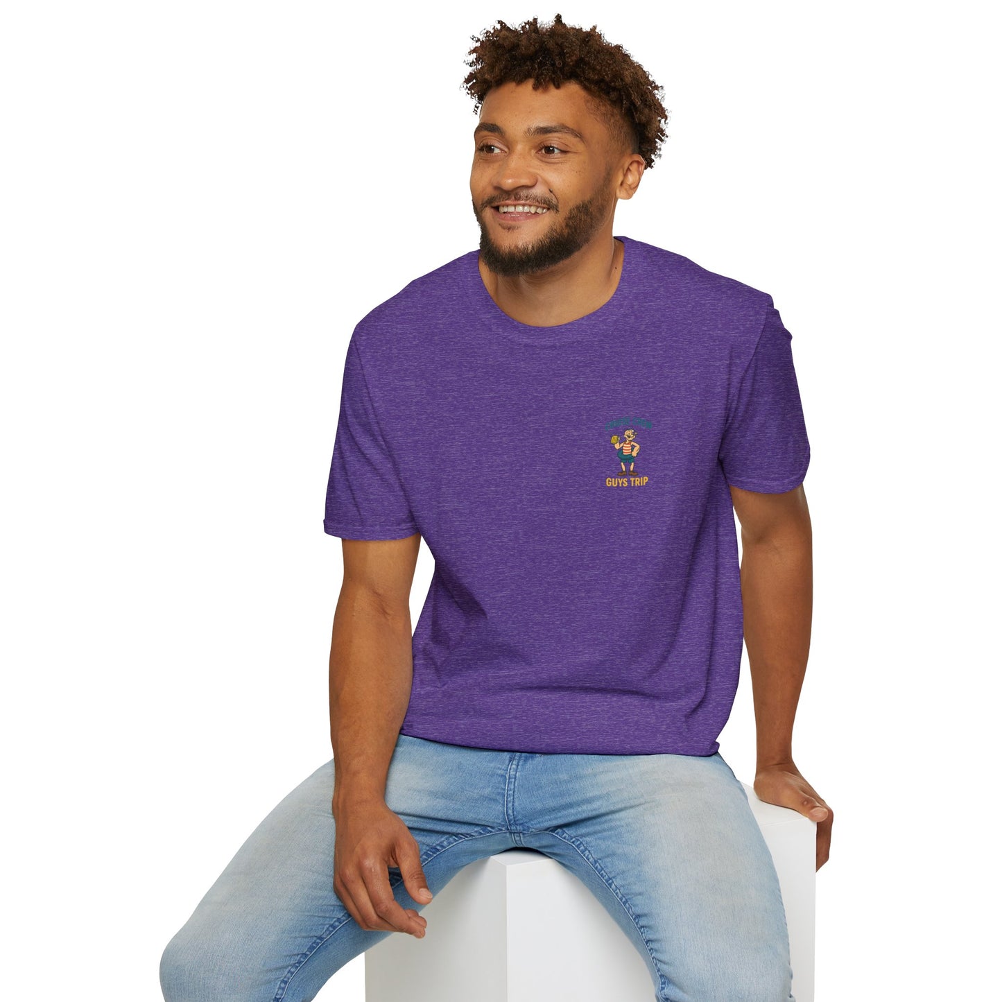 Cruise Crew – Guys Trip Ship Deck Vintage Cartoon T-Shirt (Public Domain Popeye)