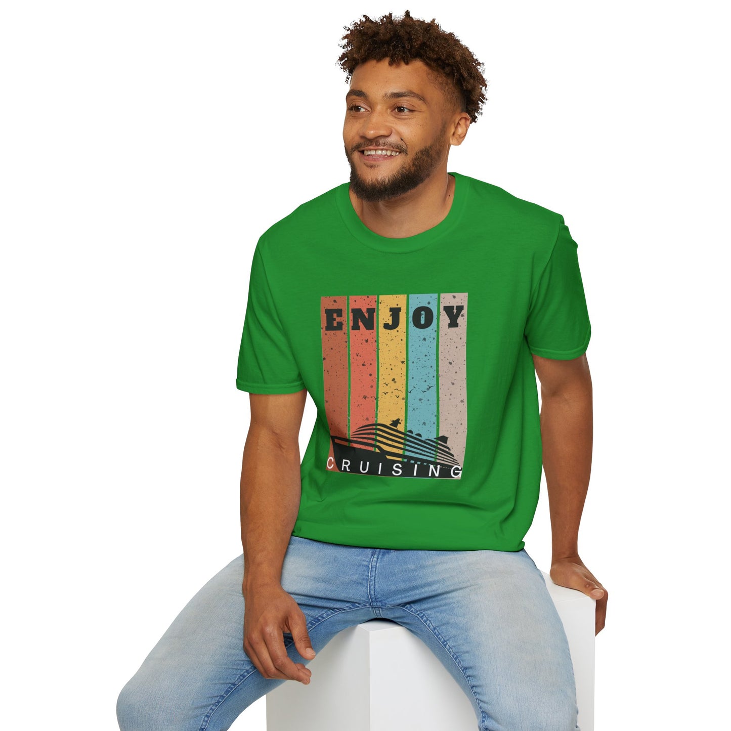 “Enjoy Cruising" T-Shirt | Classic Cruise Vacation Tee for Men & Women