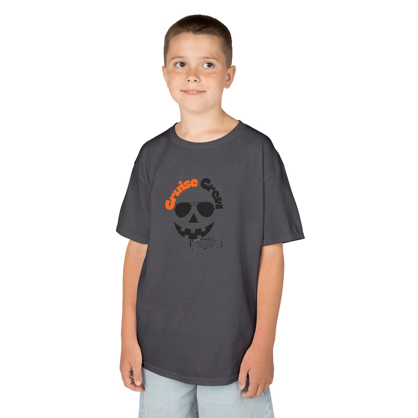 "Cruise Crew Halloween Edition" Cruise T-Shirt, Kids Unisex Softstyle Tee