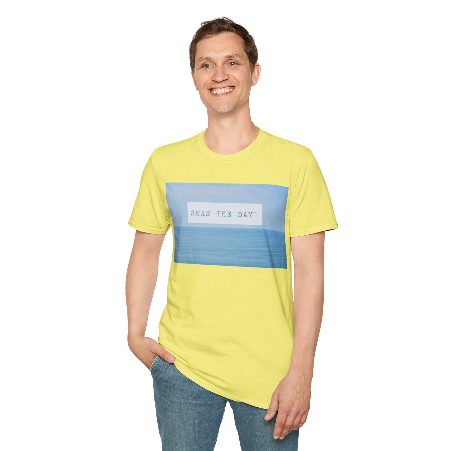 “Seas The Day" T-Shirt | Fun Cruise Vacation Tee for Groups & Families