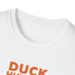 Duck Hunting Season Open – Retro Rubber Duck Captain Adults Unisex Cruise T-Shirt