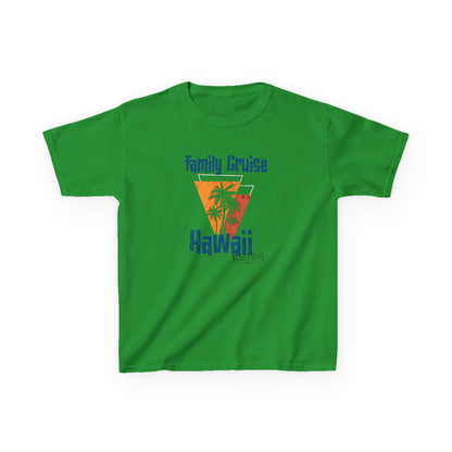 “Family Cruise Hawaii Edition" Kids T-Shirt | Tropical Hawaiian Cruise Shirt for Children