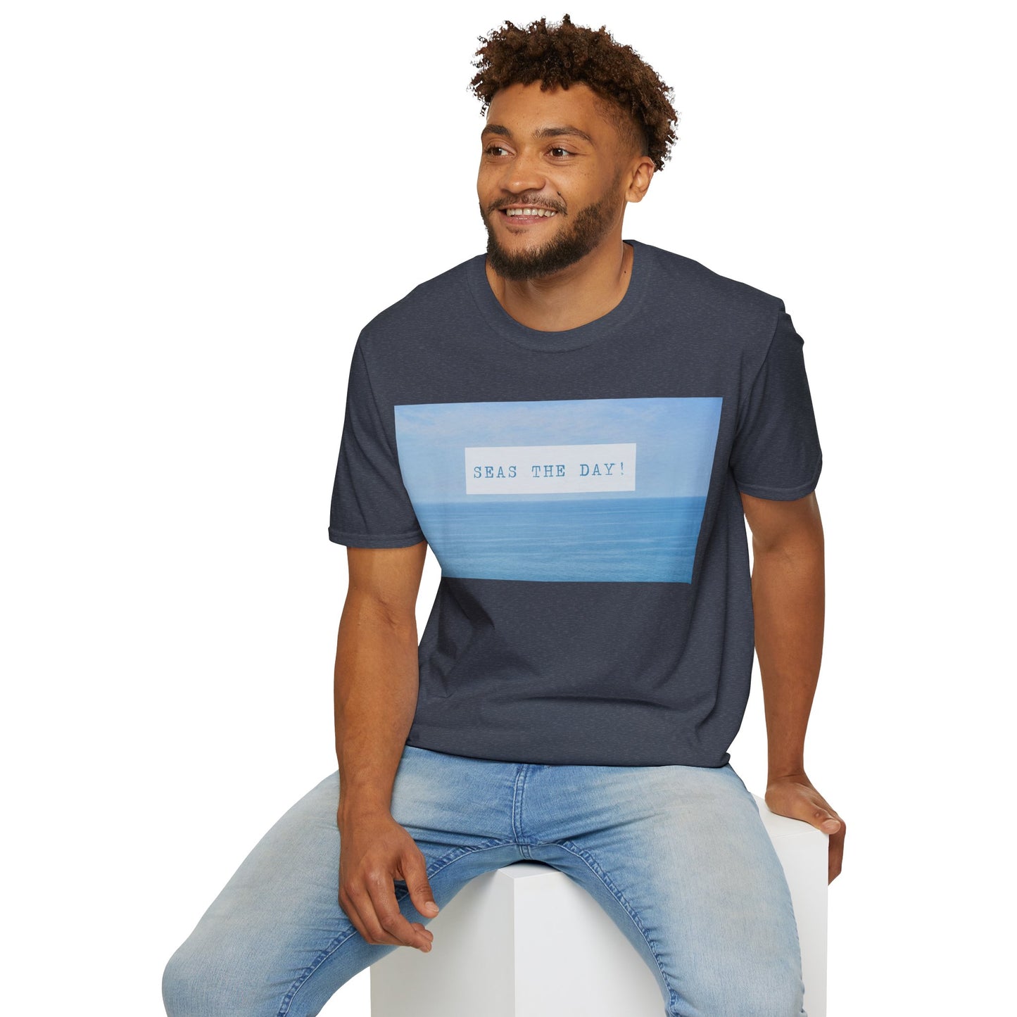 “Seas The Day" T-Shirt | Fun Cruise Vacation Tee for Groups & Families