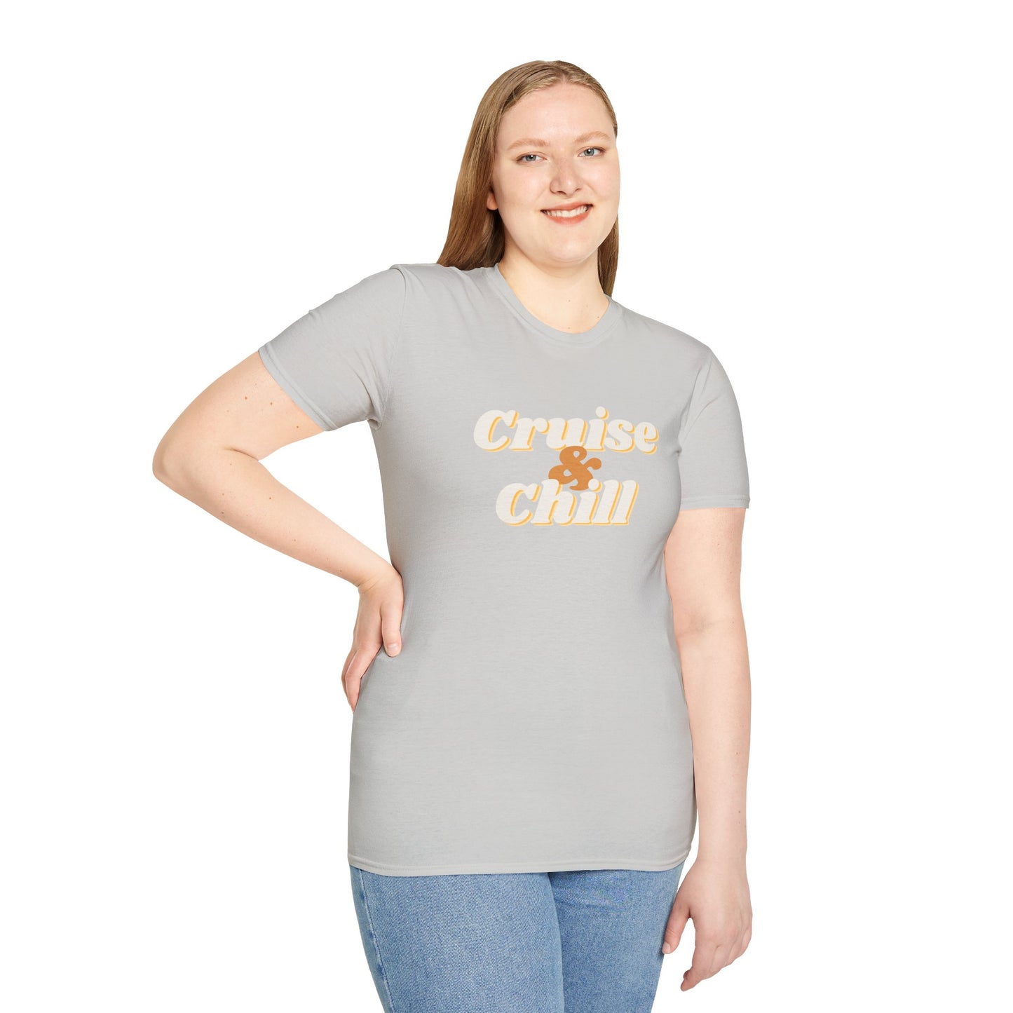 “Cruise and Chill" T-Shirt | Relaxing Cruise Vacation Tee for Men & Women”