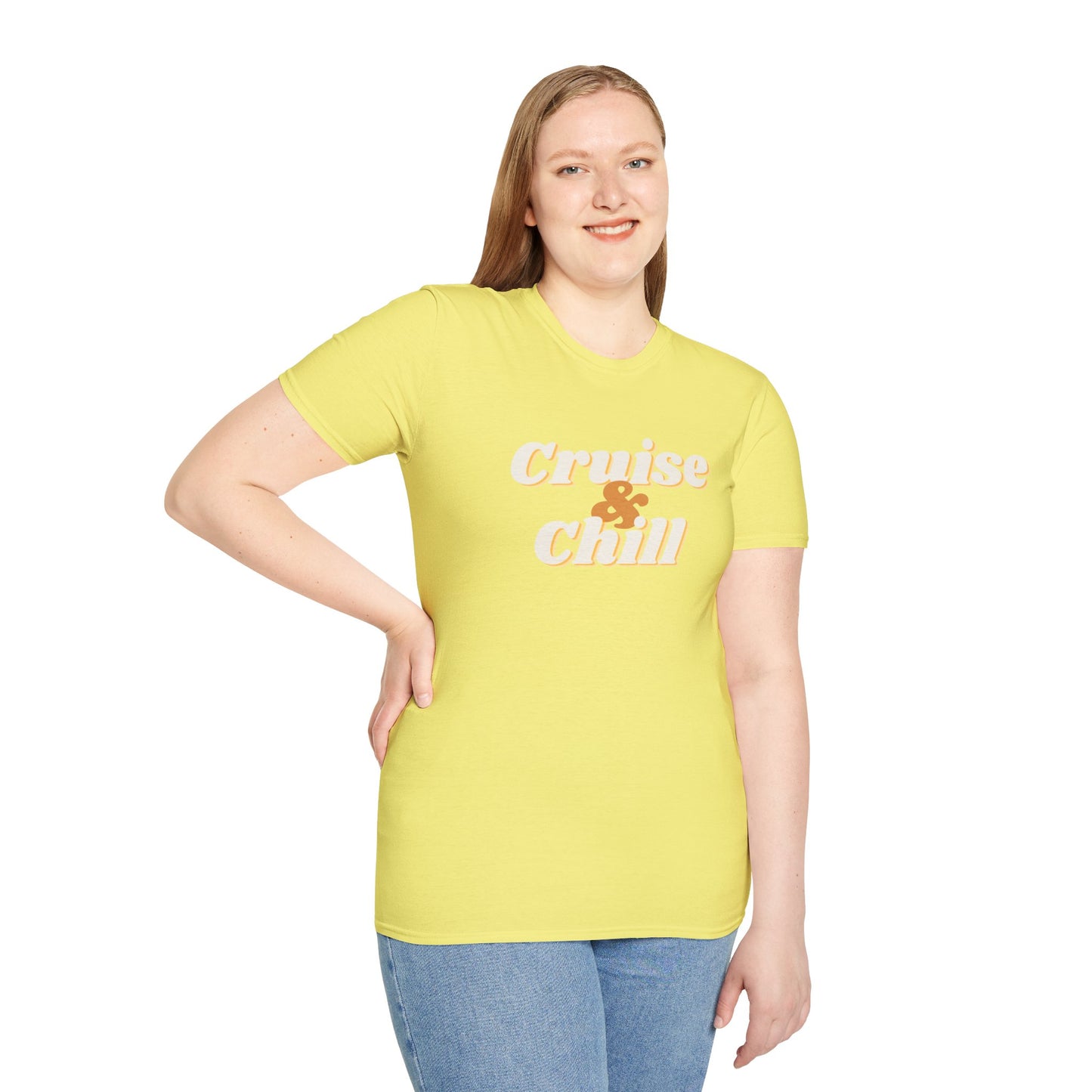 “Cruise and Chill" T-Shirt | Relaxing Cruise Vacation Tee for Men & Women”