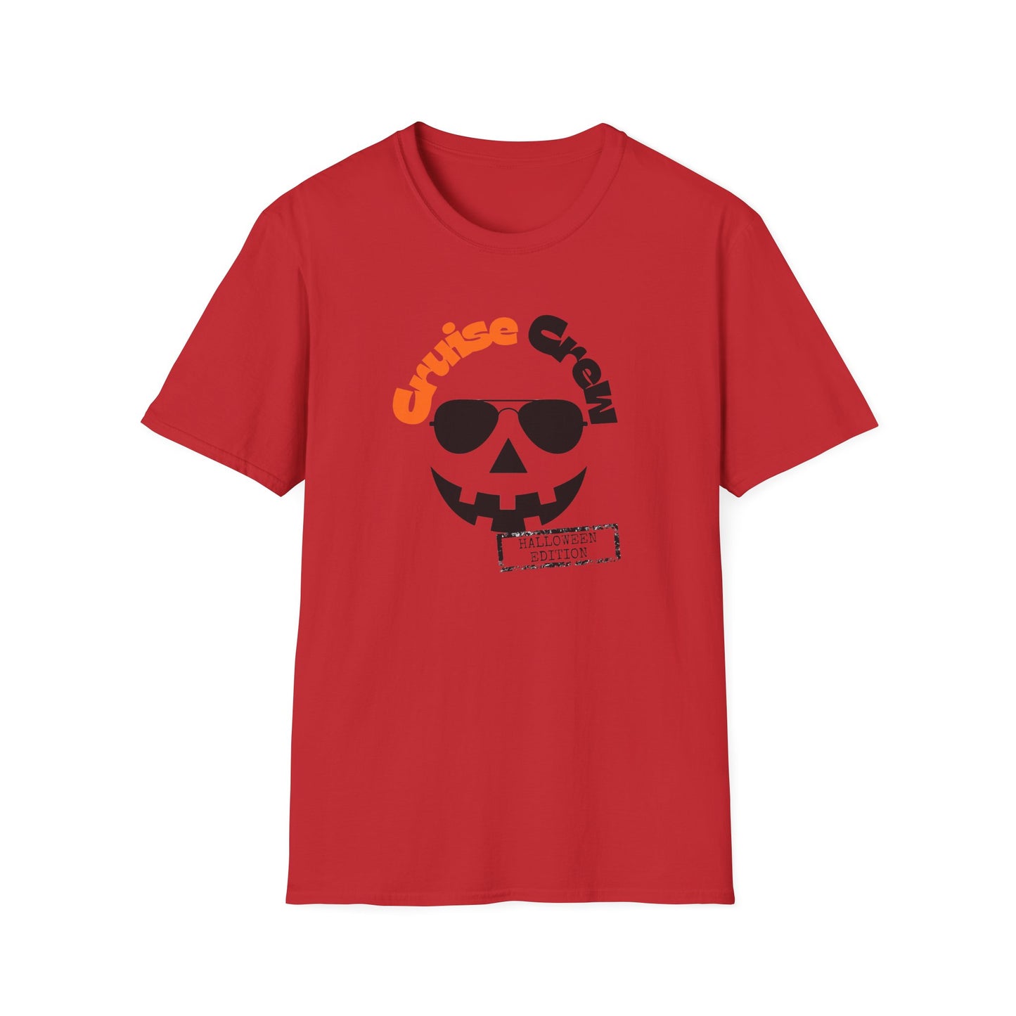 "Cruise Crew Halloween Edition" Cruise T-Shirt, Unisex Softstyle Tee