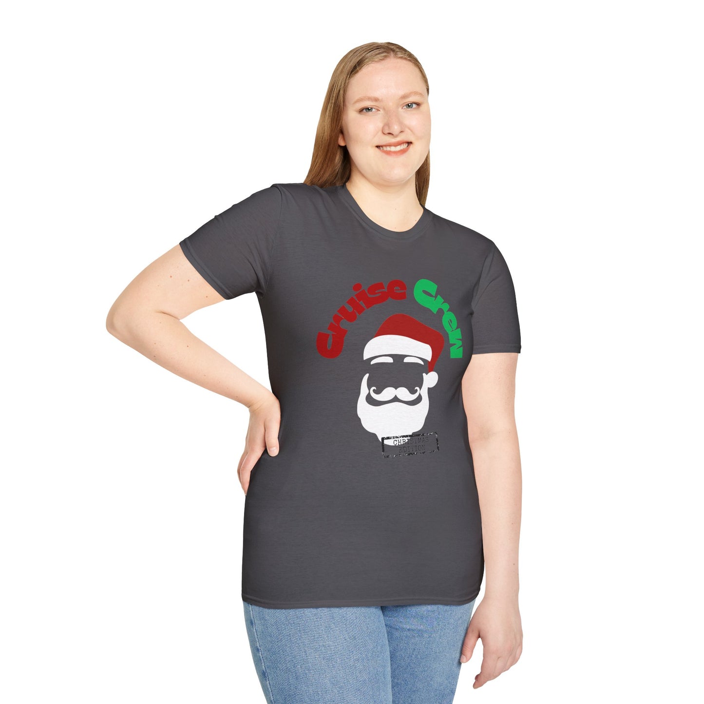 "Cruise Crew Christmas Edition" Cruise T-Shirt, Unisex Softstyle Tee
