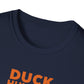 Duck Hunting Season Open – Retro Rubber Duck Captain Adults Unisex Cruise T-Shirt
