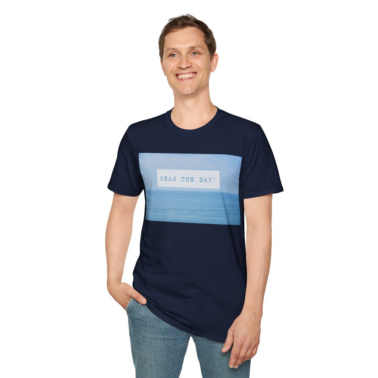 “Seas The Day" T-Shirt | Fun Cruise Vacation Tee for Groups & Families