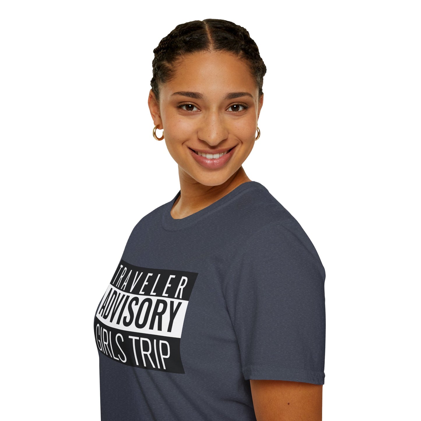 “Traveler Advisory Girls Trip" T-Shirt | Fun Cruise Shirt for Women & Squads